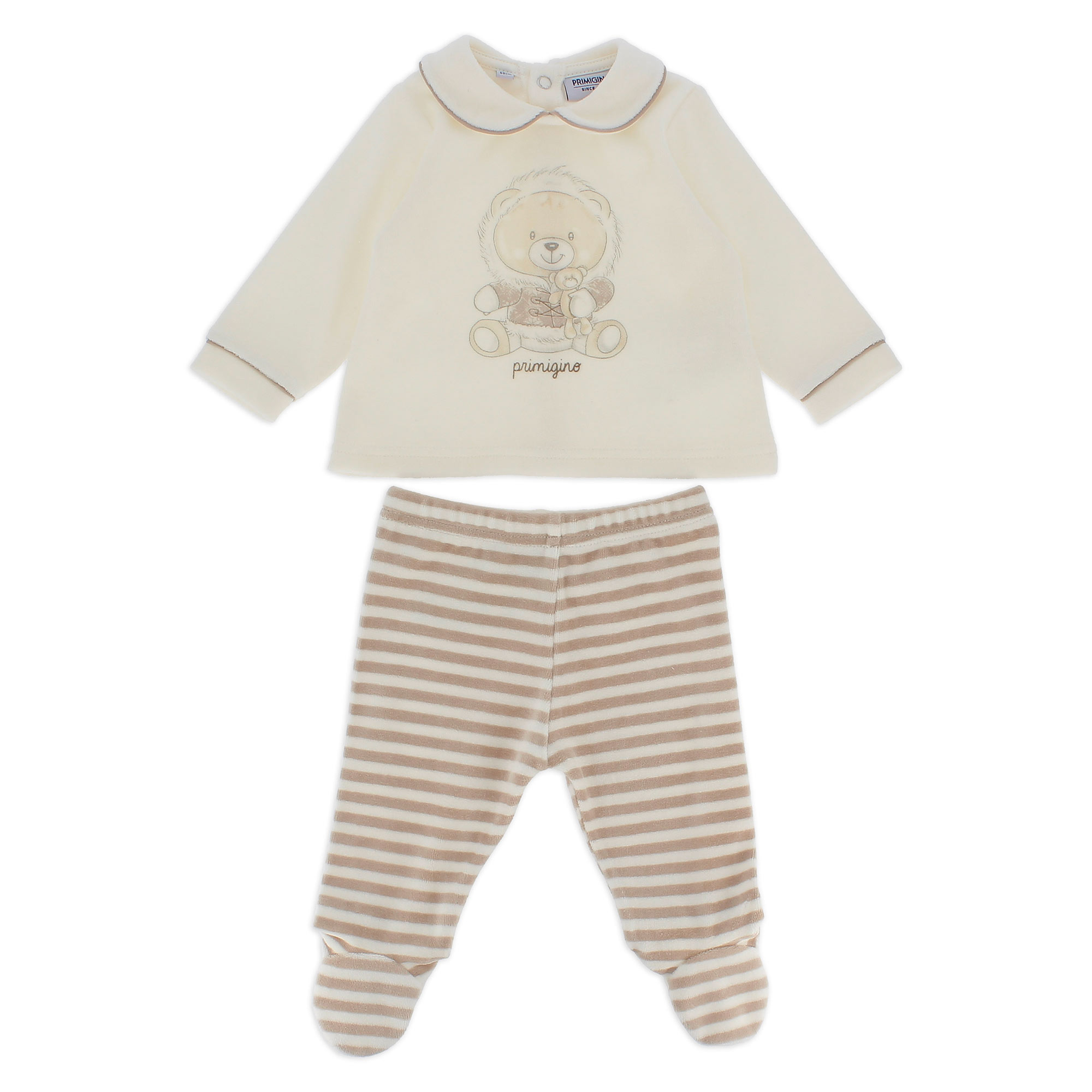 Primigi Completo due pezzi da bambino, bianco, Taglia 1M
