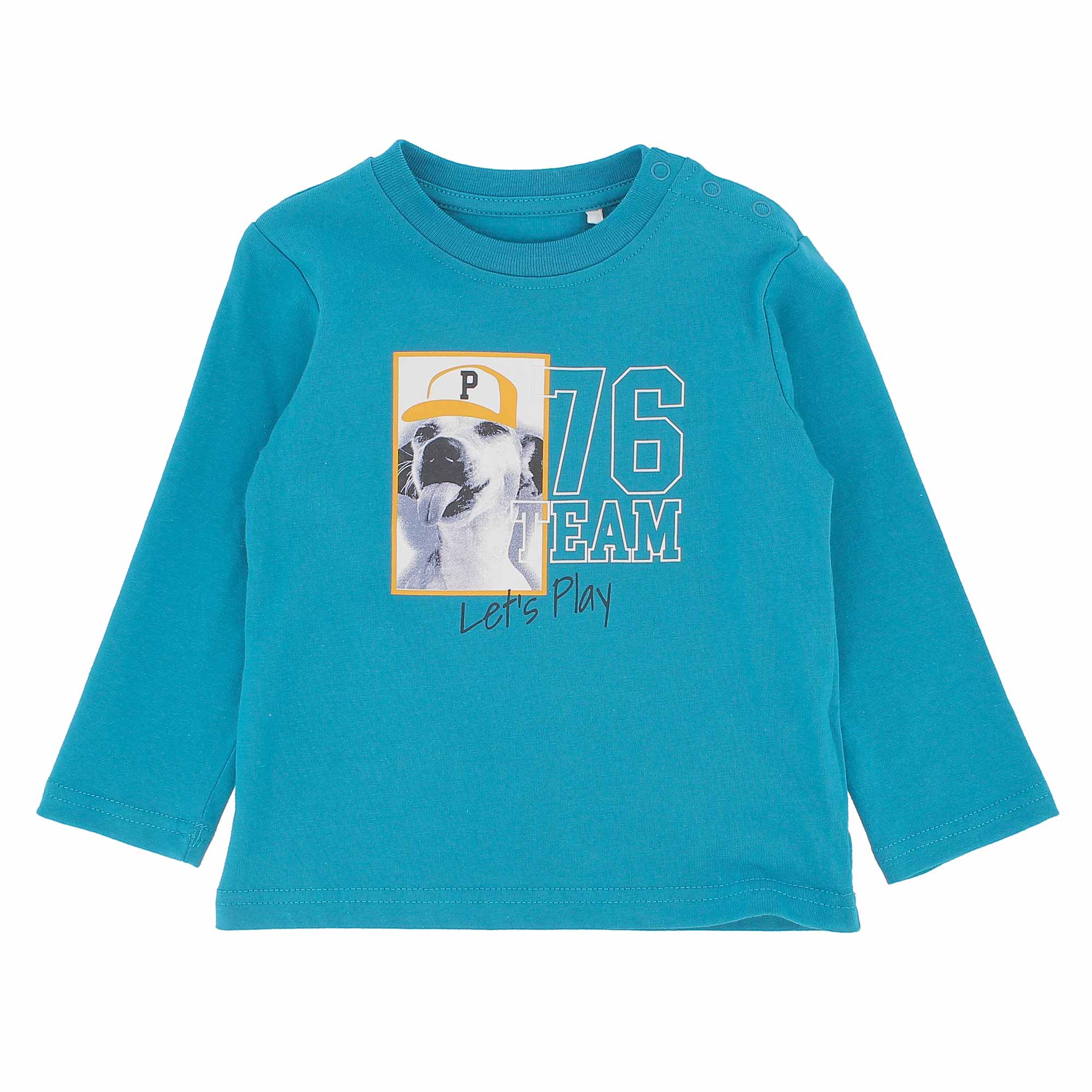 Primigi Maglietta in jersey da bambino, blu, Taglia 12M