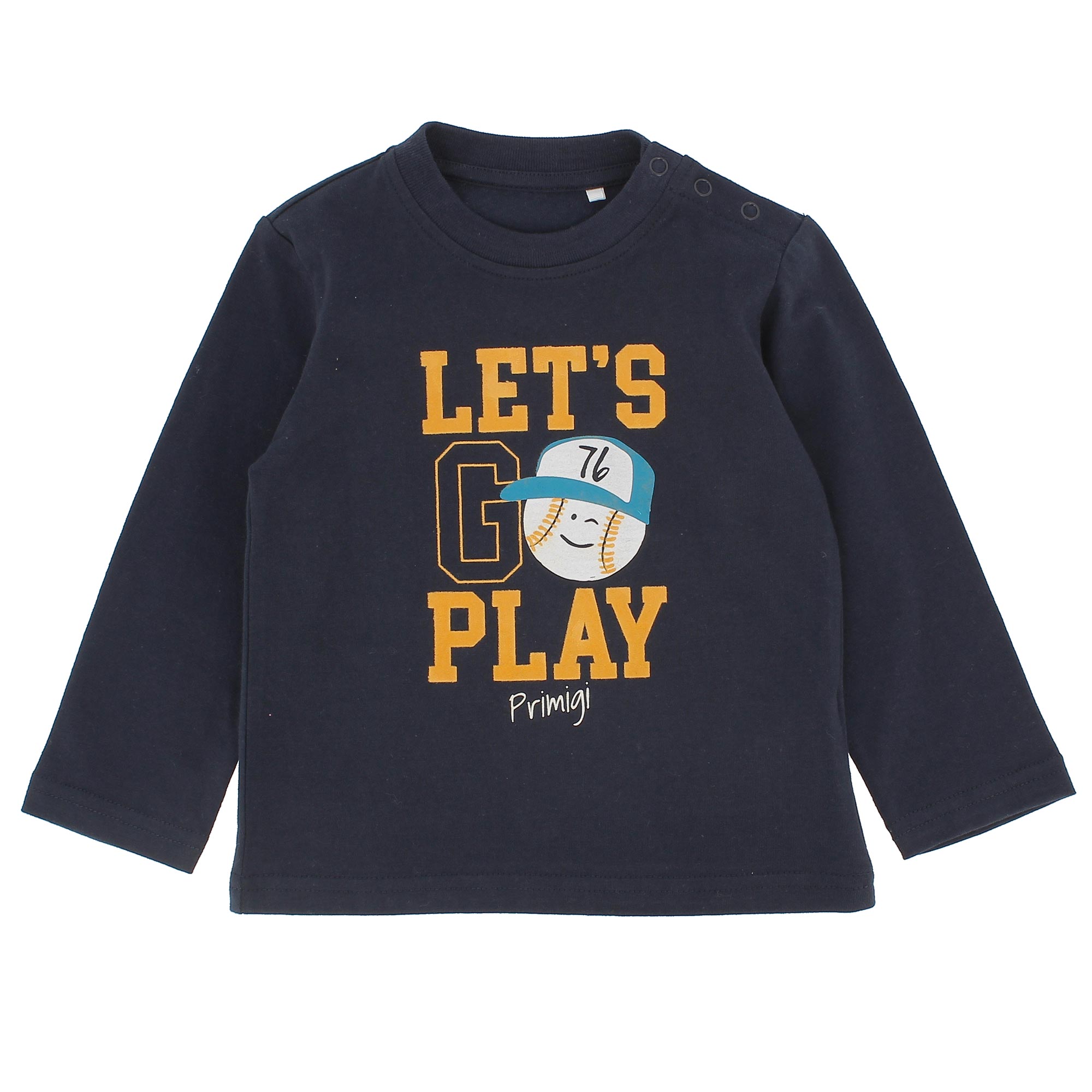 Primigi Maglietta in jersey da bambino, blu, Taglia 12M
