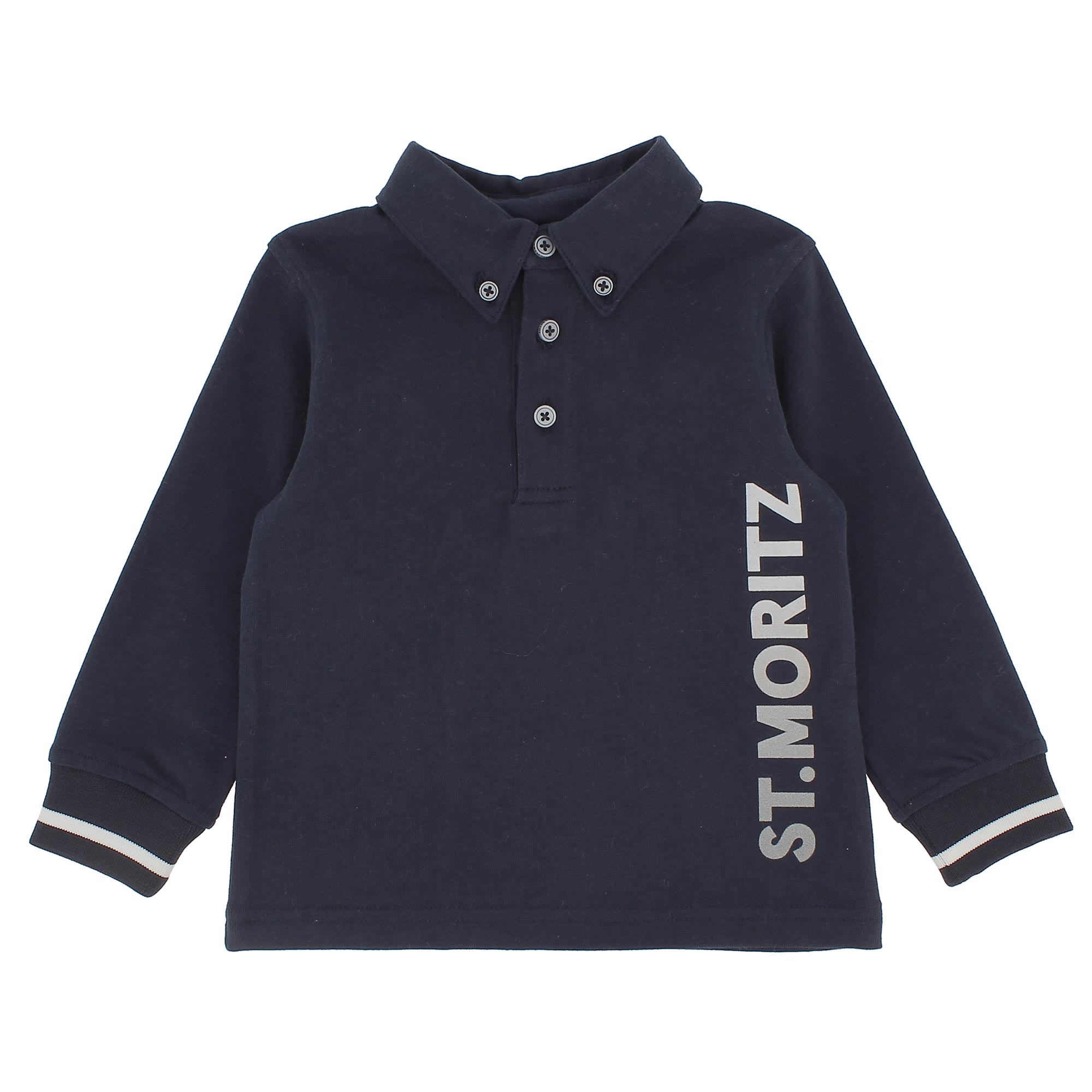 Primigi Polo in jersey da bambino, blu, Taglia 12M
