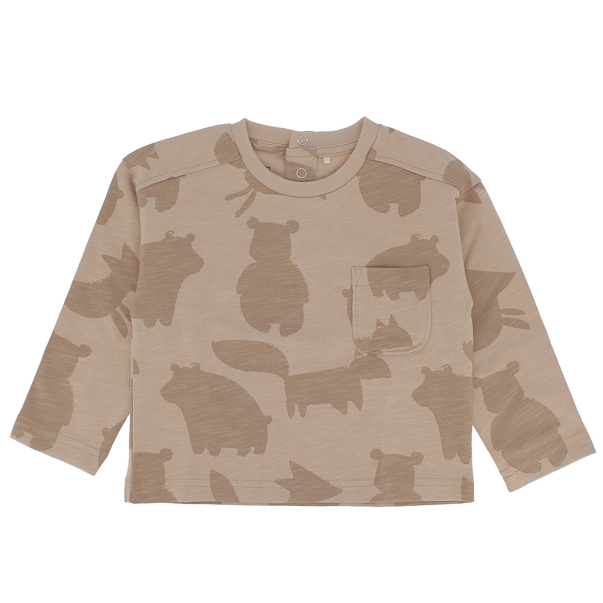Primigi Maglietta in jersey da bambino, beige, Taglia 12M
