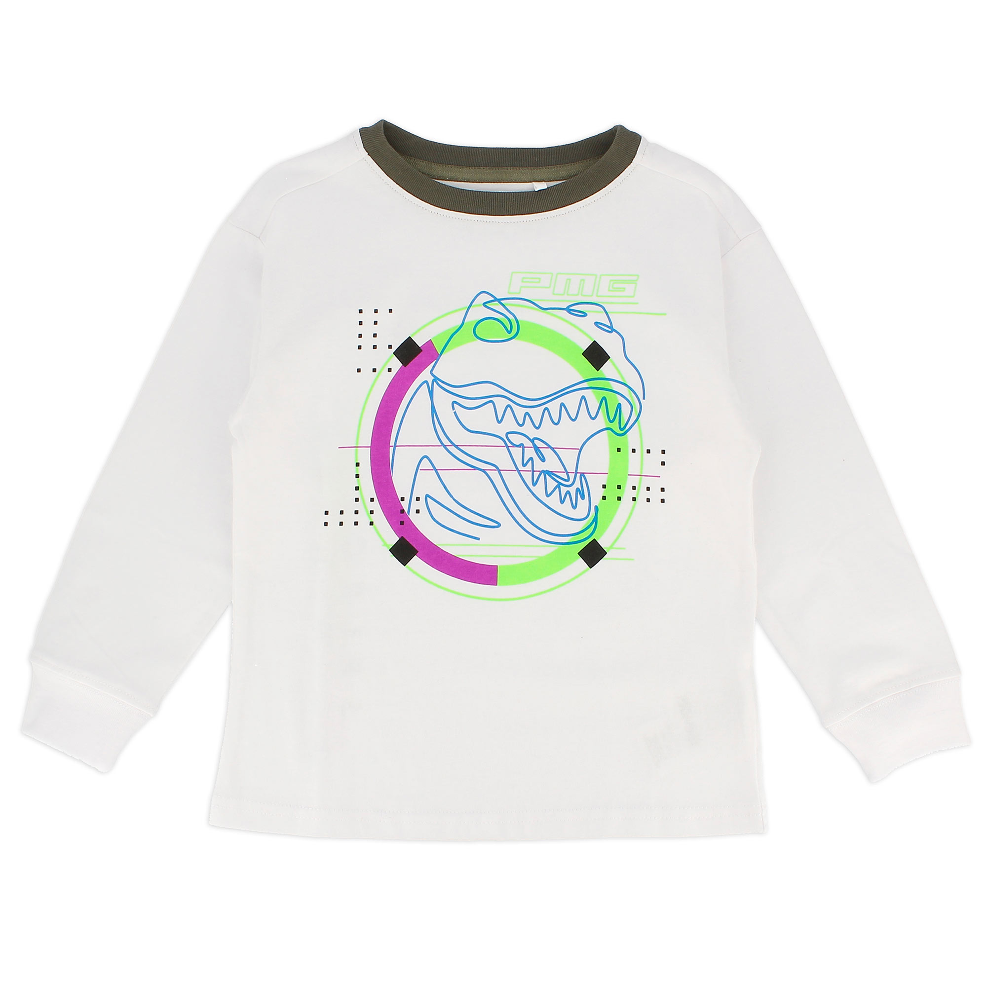 Primigi Maglietta oversize in caldo cotone da bambino, bianco, Taglia 6