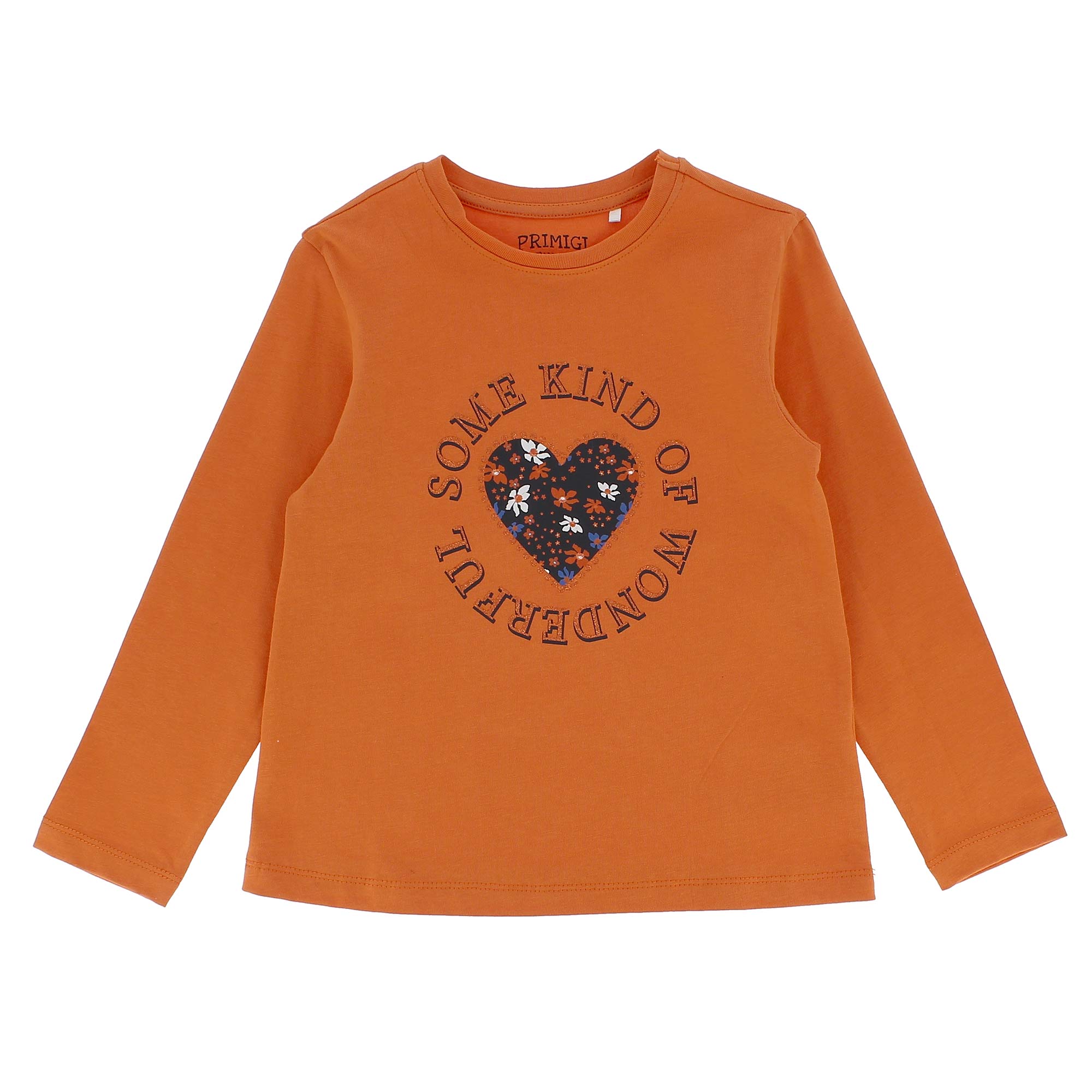 Primigi Maglietta in jersey da bambina, arancio, Taglia 7