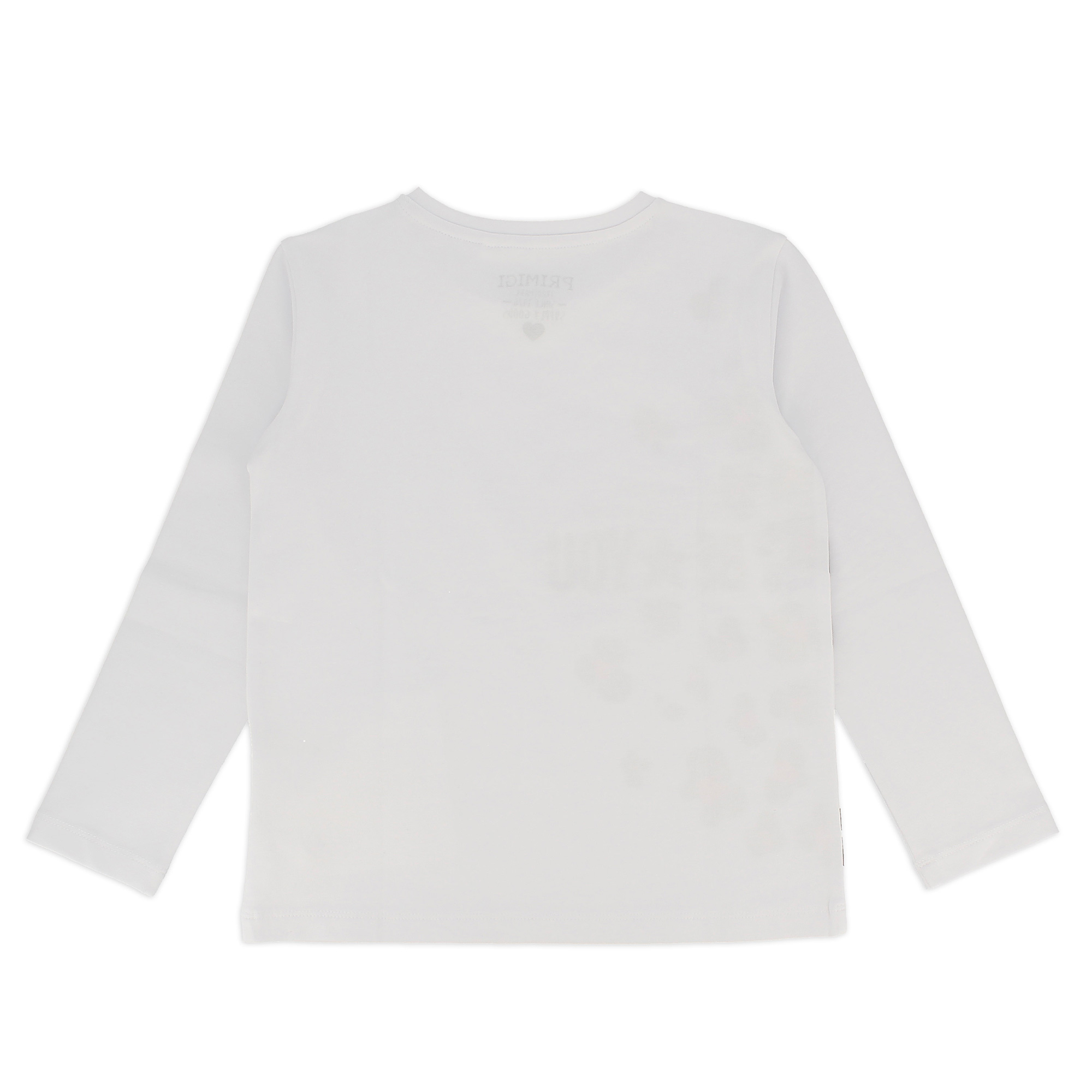 Camiseta niña on sale blanca manga larga