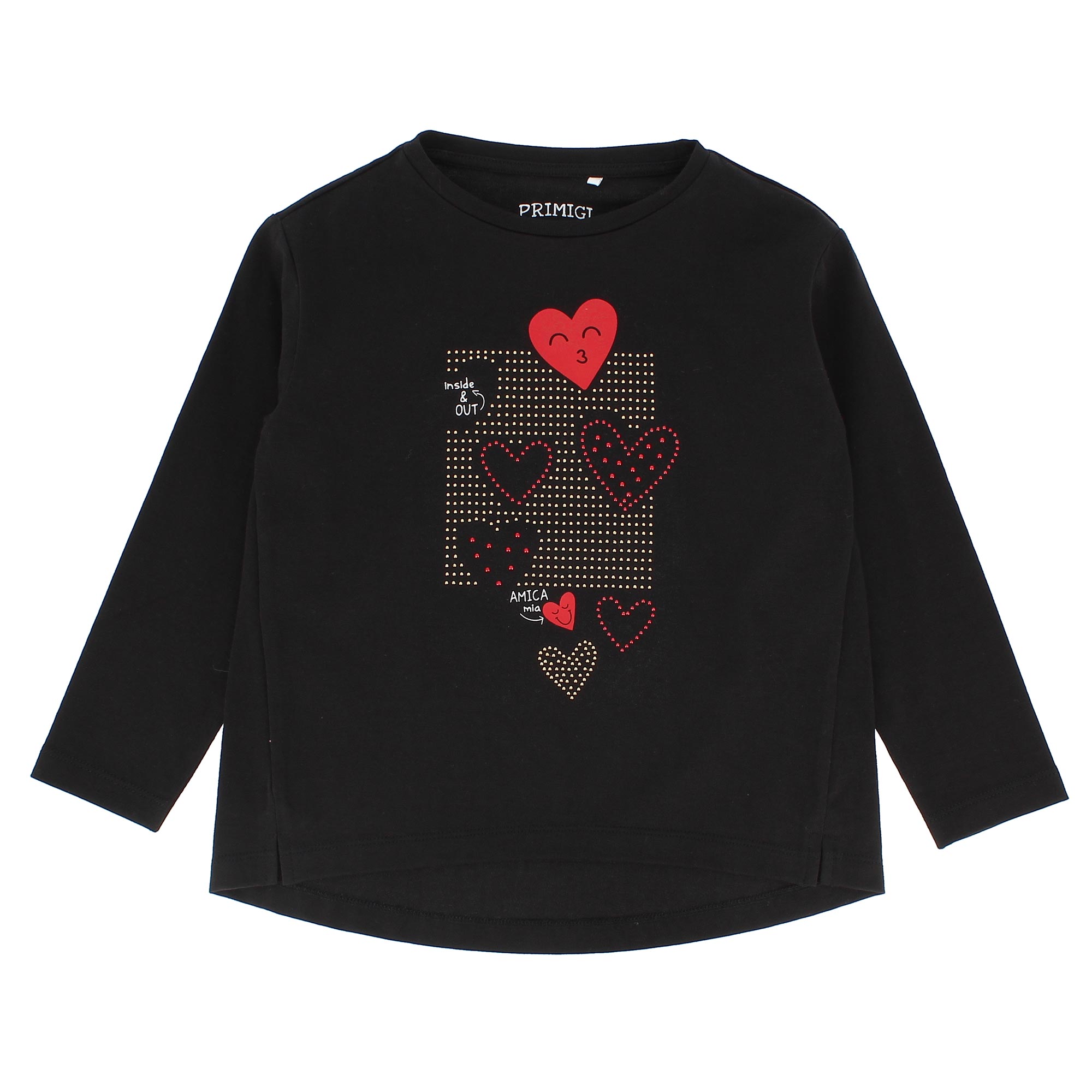 Maglietta nera bambina deals