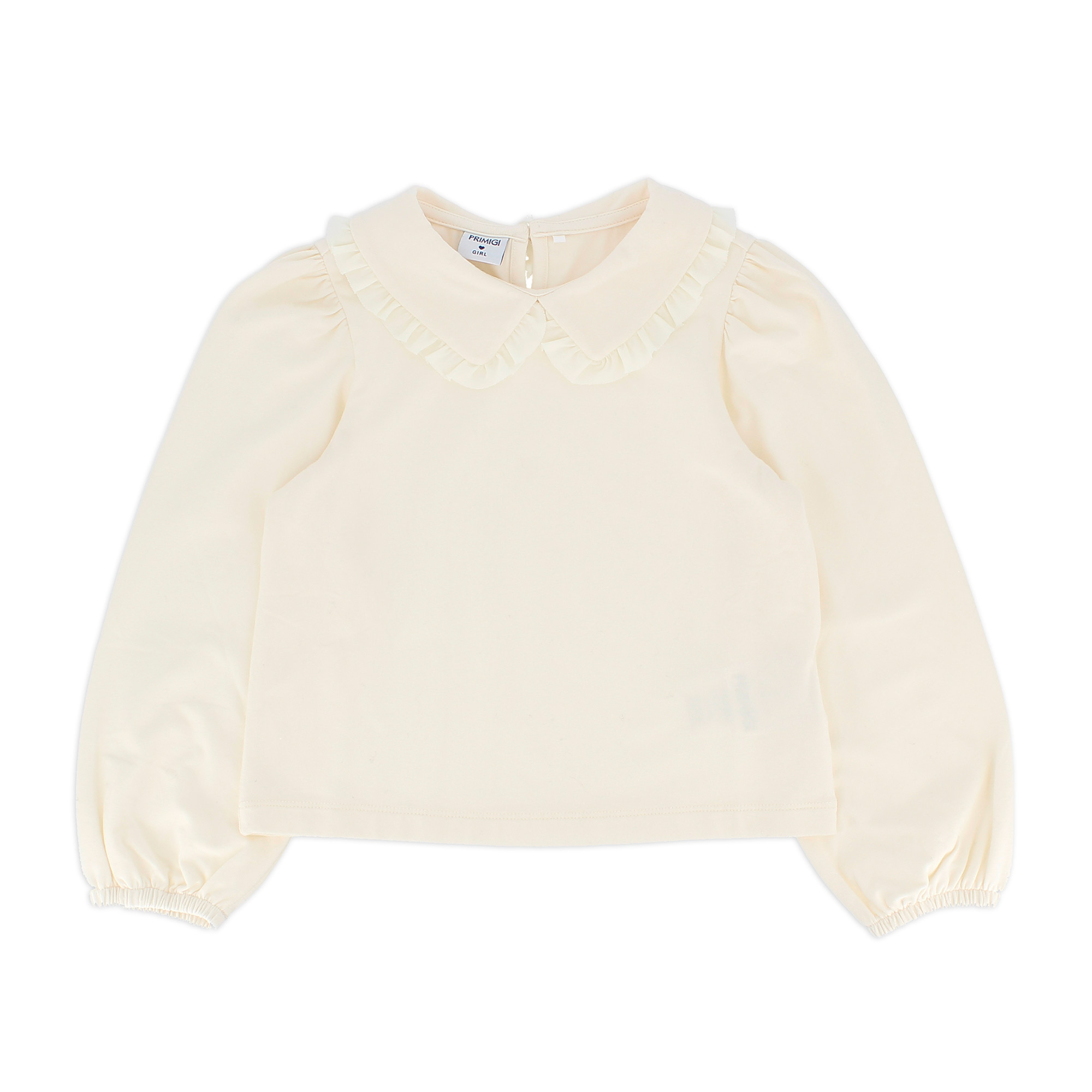 Primigi Maglietta in caldo cotone da bambina, bianco, Taglia 4