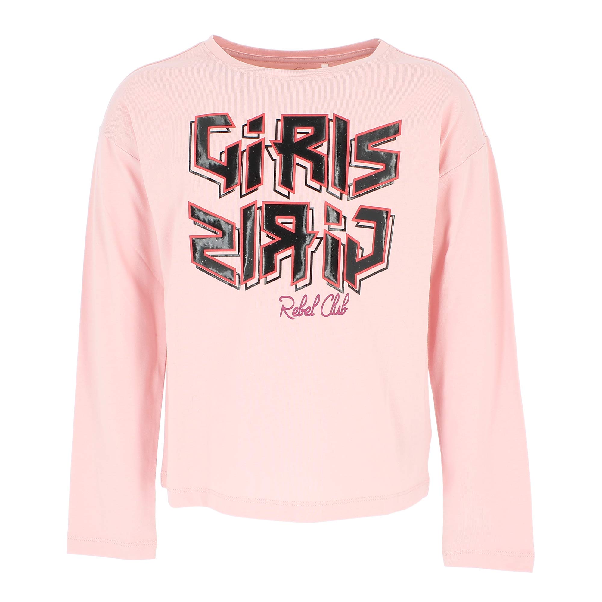 Primigi Maglietta oversize in jersey da bambina, rosa, Taglia 7