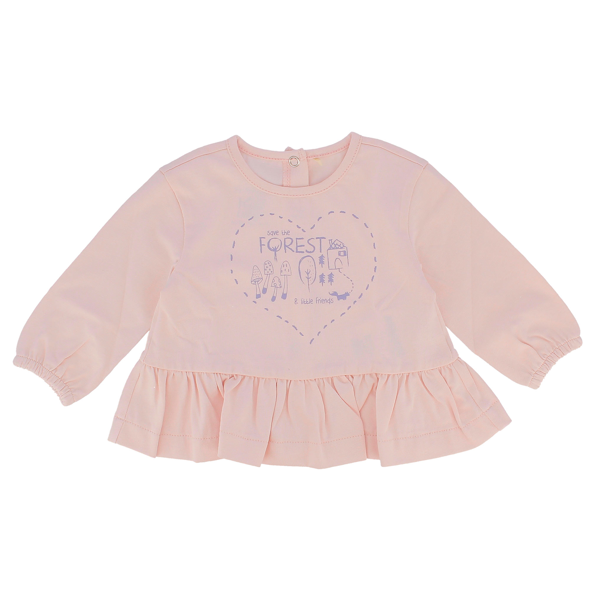 Maglietta&#x20;in&#x20;jersey&#x20;da&#x20;bambina,&#x20;rosa