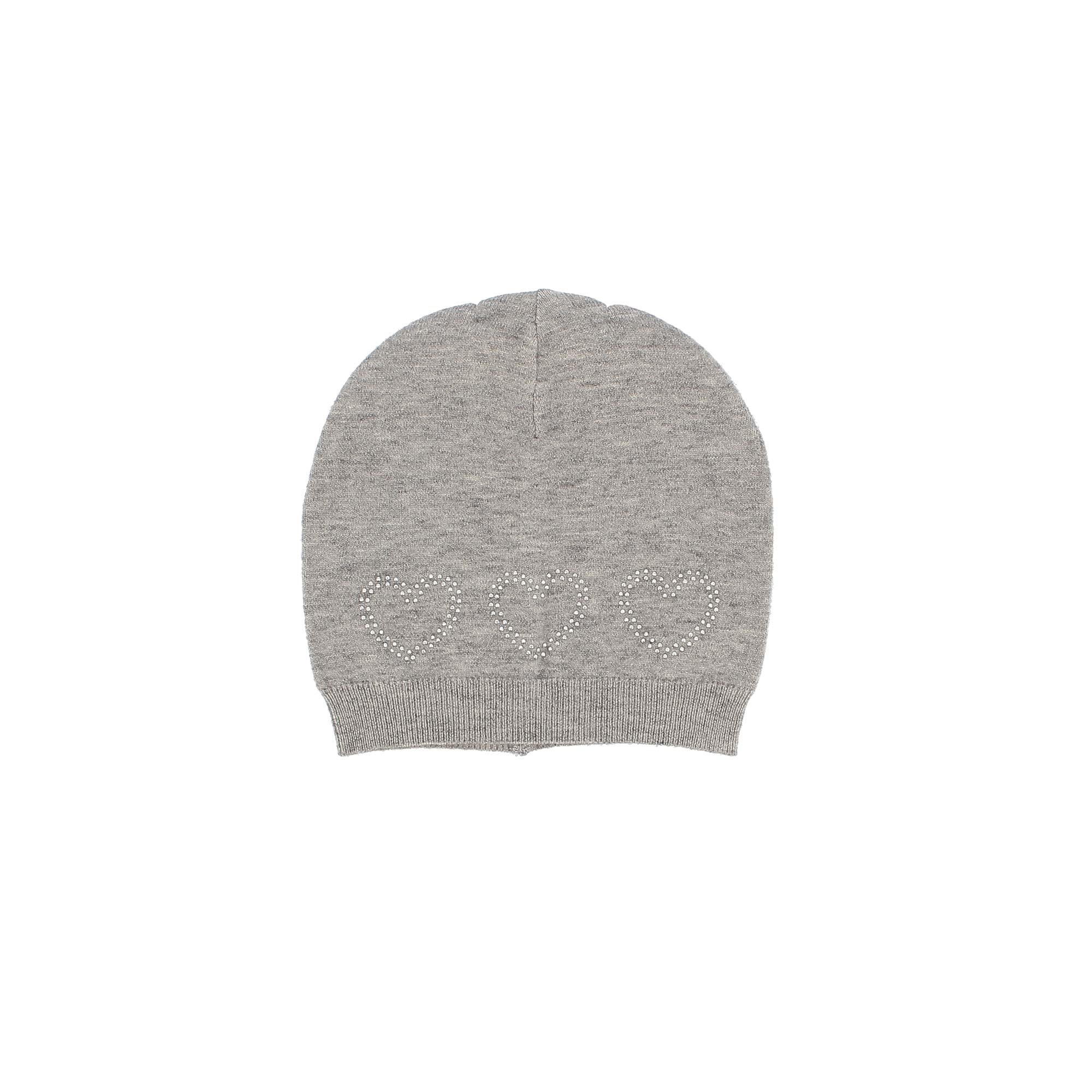 Primigi Berretto in maglia da bambina, grigio, Taglia 6/10
