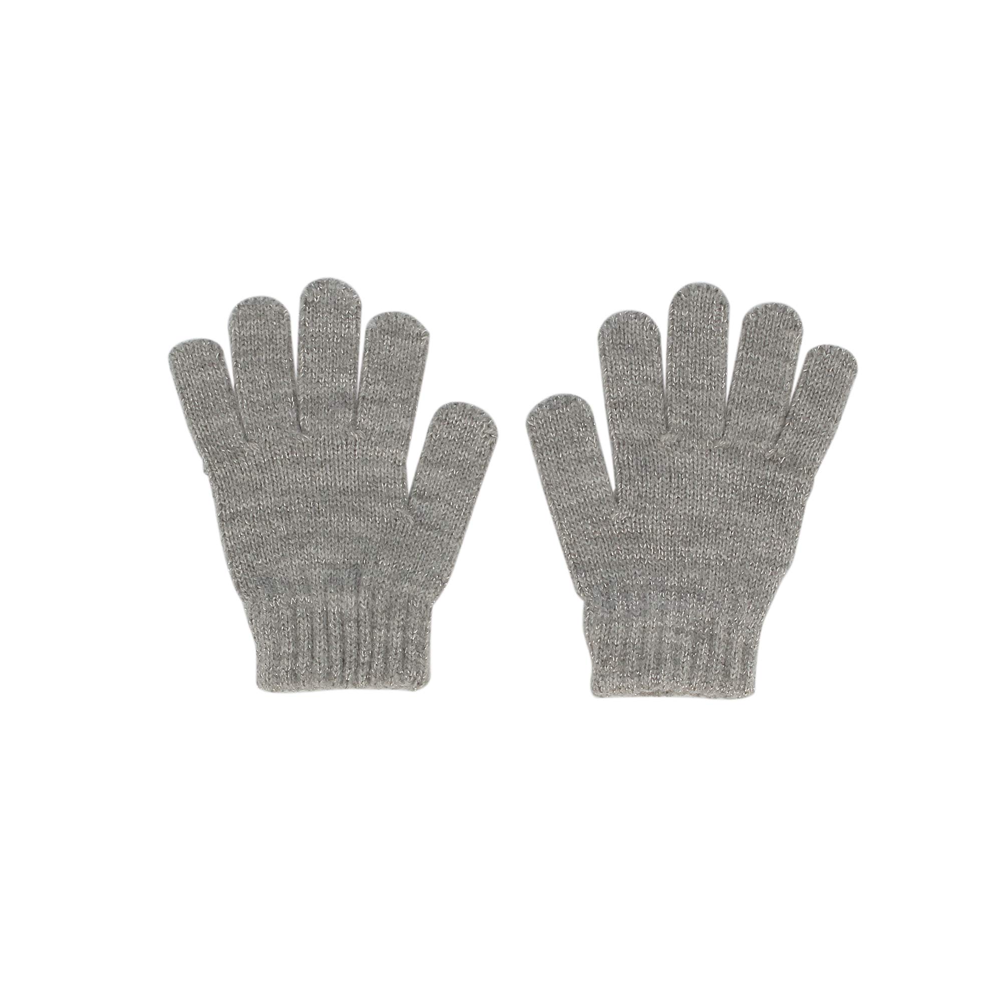 Primigi Guanti in maglia da bambina, grigio, Taglia S