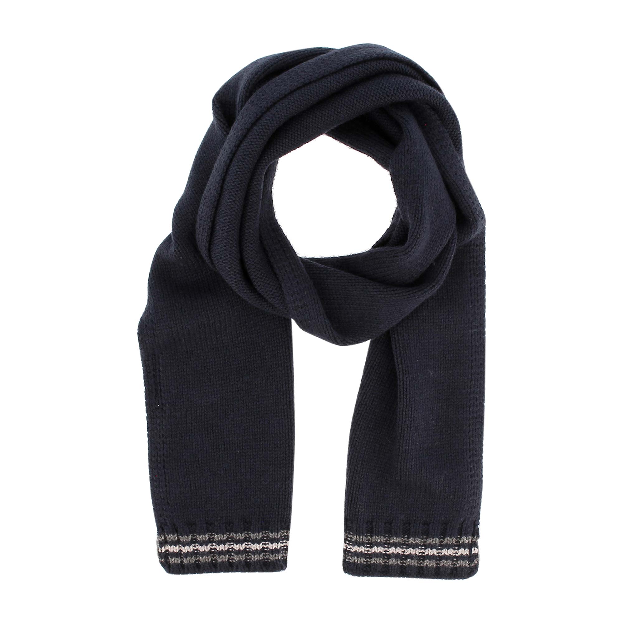 Primigi Sciarpa in maglia da bambino, blu, Taglia TU