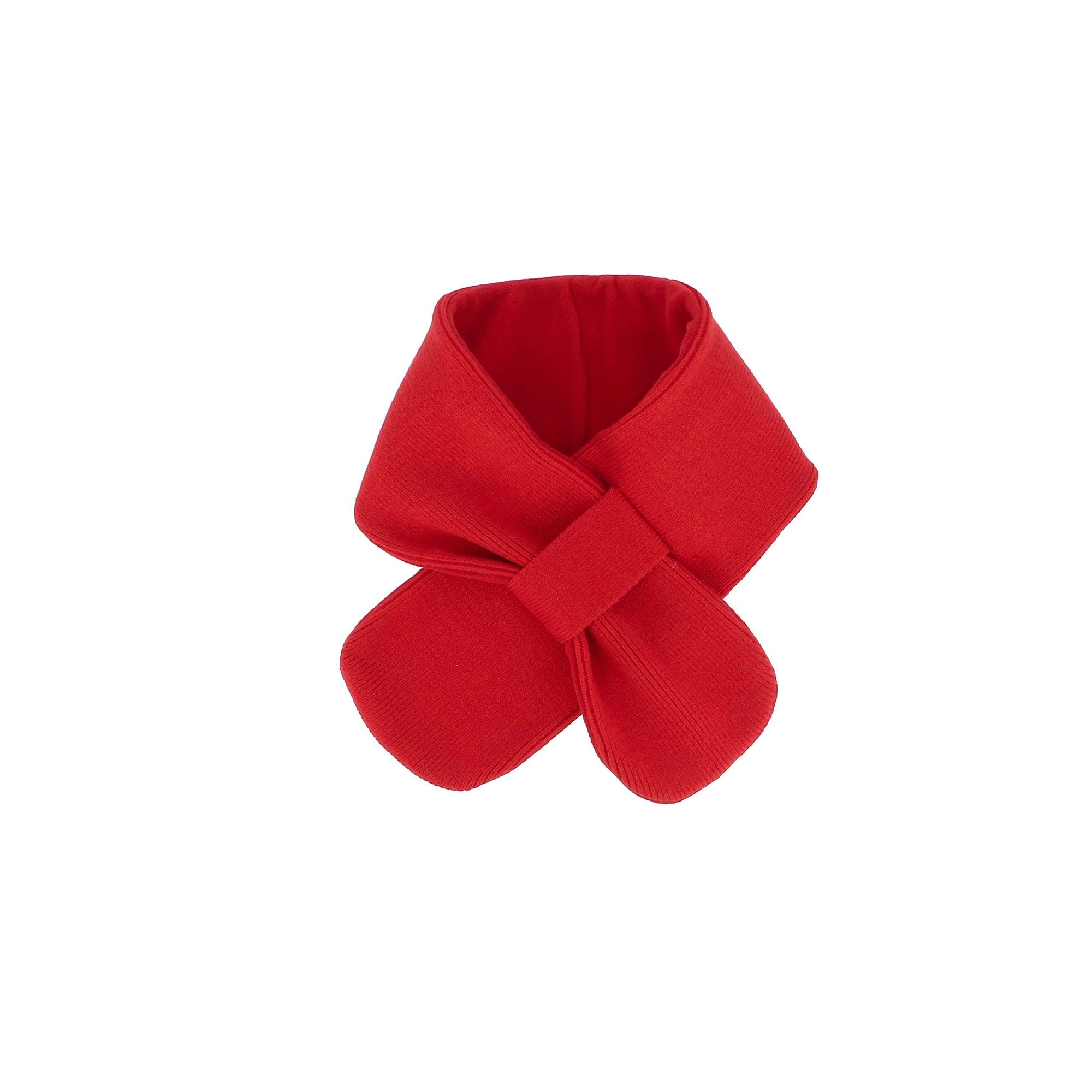 Primigi Sciarpa in maglia da bambina, rosso, Taglia TU