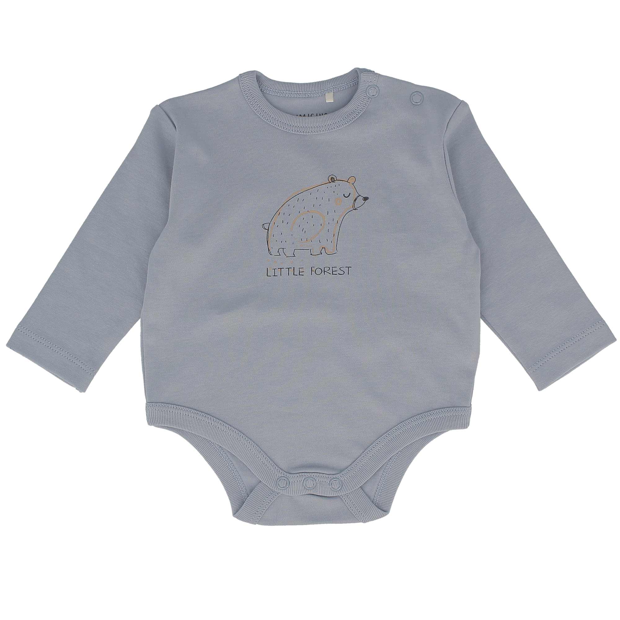 Primigi Body in cotone da bambino, blu, Taglia 6M