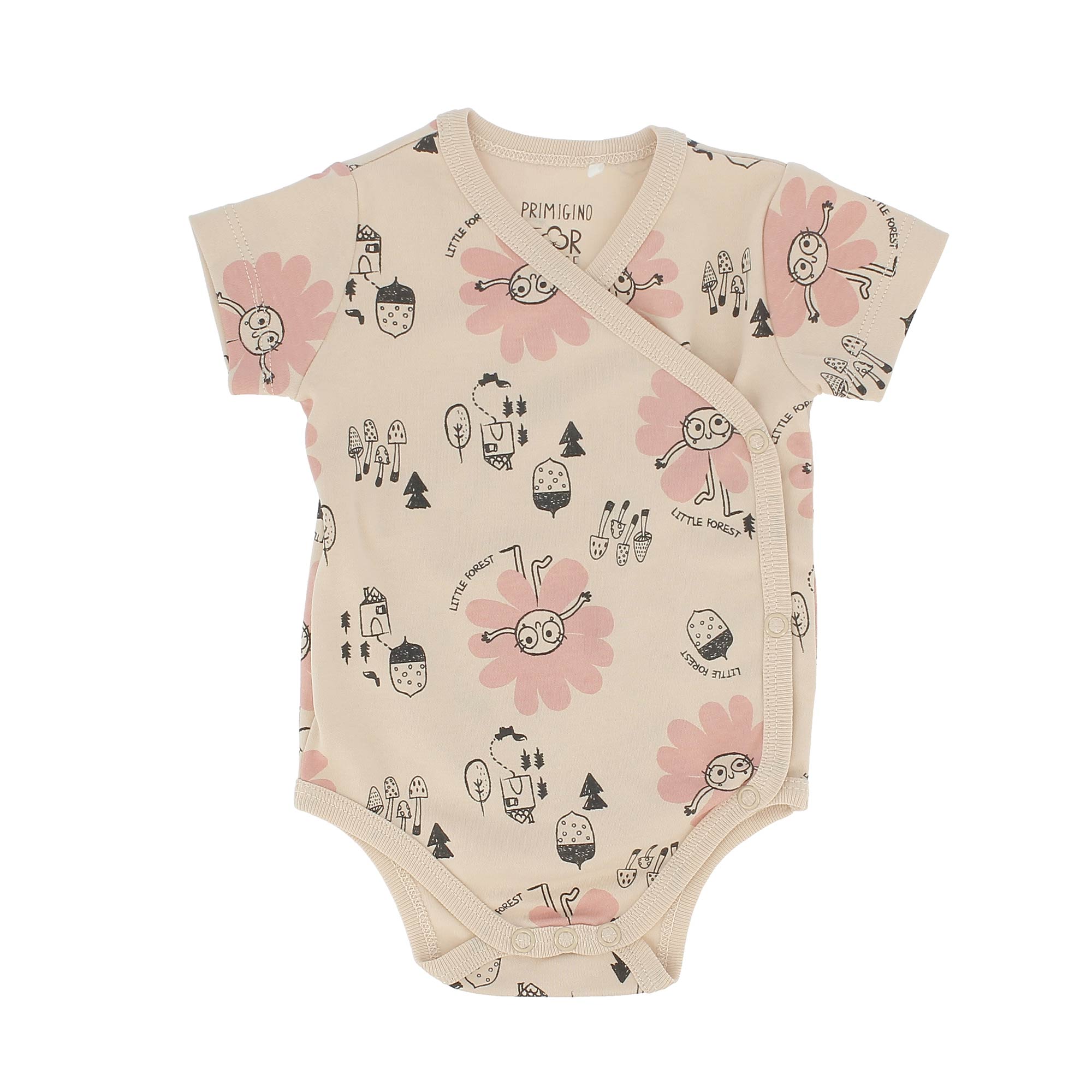 Primigi Body in cotone da bambina, beige, Taglia 1M