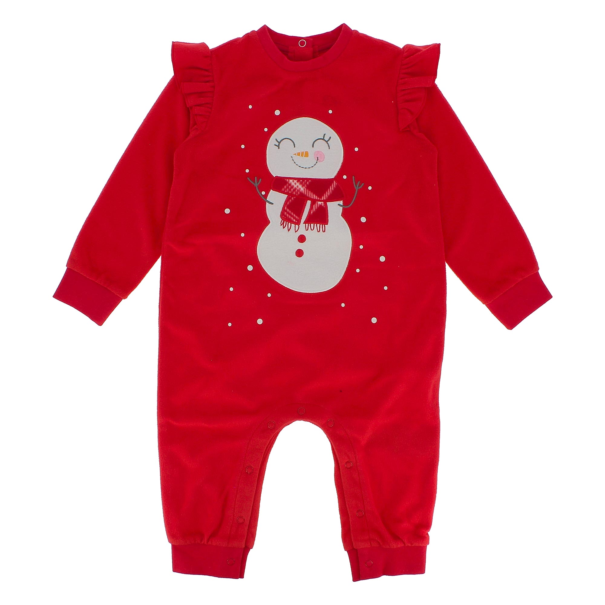 Primigi Pigiama in pile da bambina, rosso, Taglia 12M