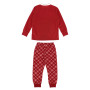 Pyjamas in pile for girls, red Pyjamas in pile for girls, red
