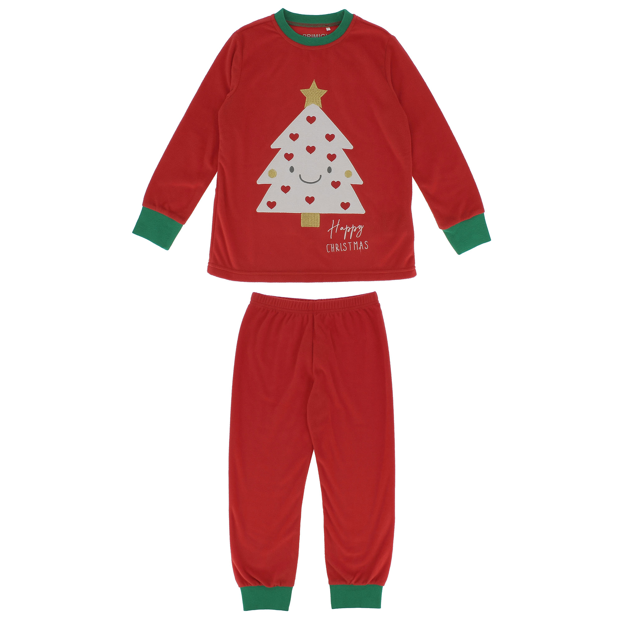 Primigi Pigiama in pile da bambina, rosso, Taglia 14