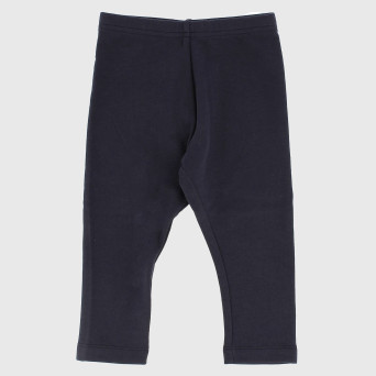 Leggings in felpa  da bambina, blu Leggings in felpa  da bambina, blu