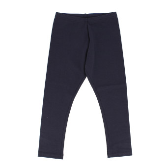 Leggings in jersey da bambina, blu Leggings in jersey da bambina, blu