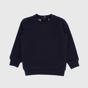 Felpa girocollo da bambino, BLU Felpa girocollo da bambino, BLU