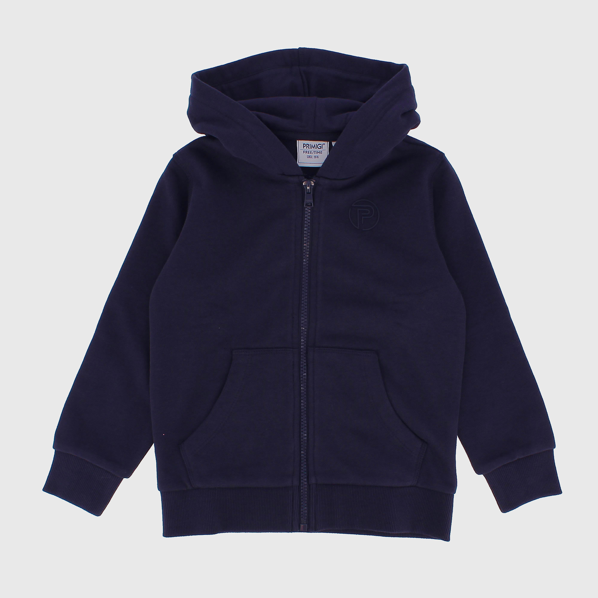 Felpa con cappuccio da bambino blu