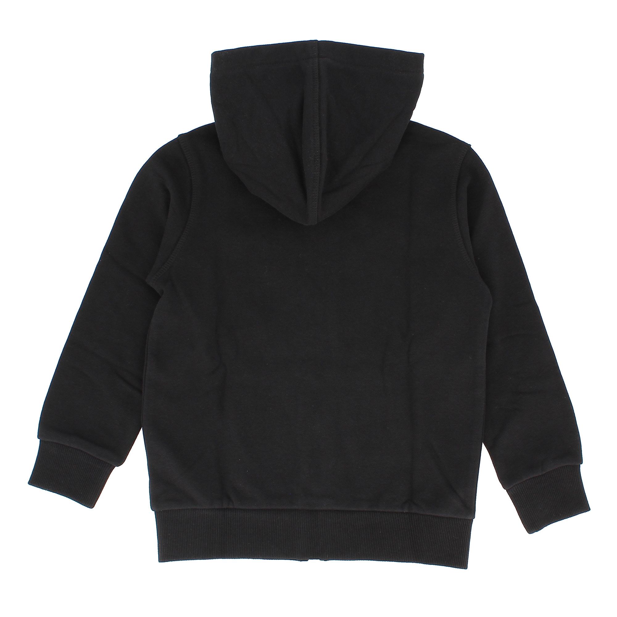 Felpa nera store con cappuccio bambino