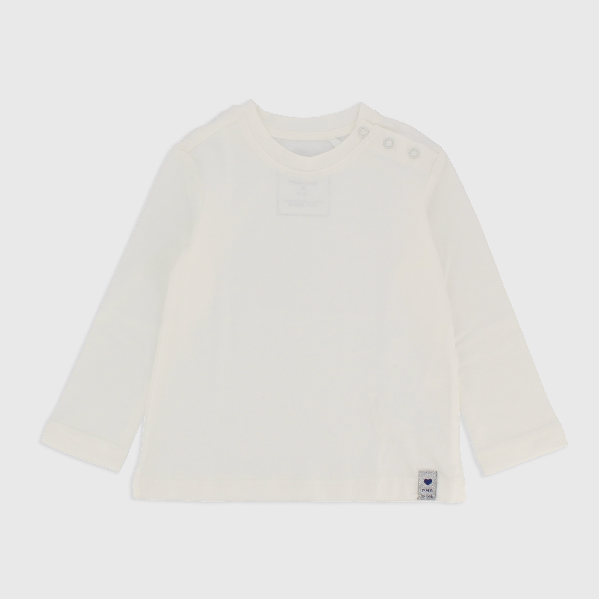 Maglietta&#x20;in&#x20;jersey&#x20;da&#x20;bambina,&#x20;BIANCO