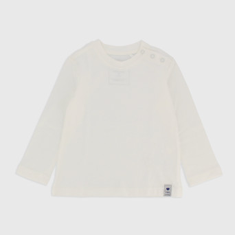 Maglietta in jersey da bambina, BIANCO Maglietta in jersey da bambina, BIANCO