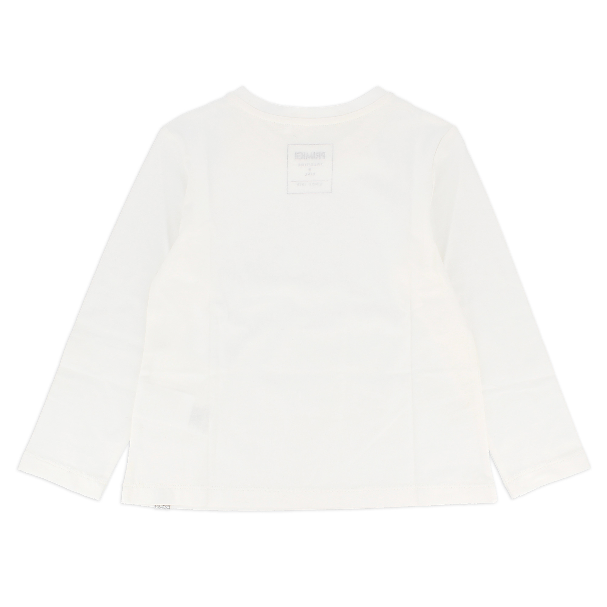 Camiseta manga larga niña blanca new arrivals