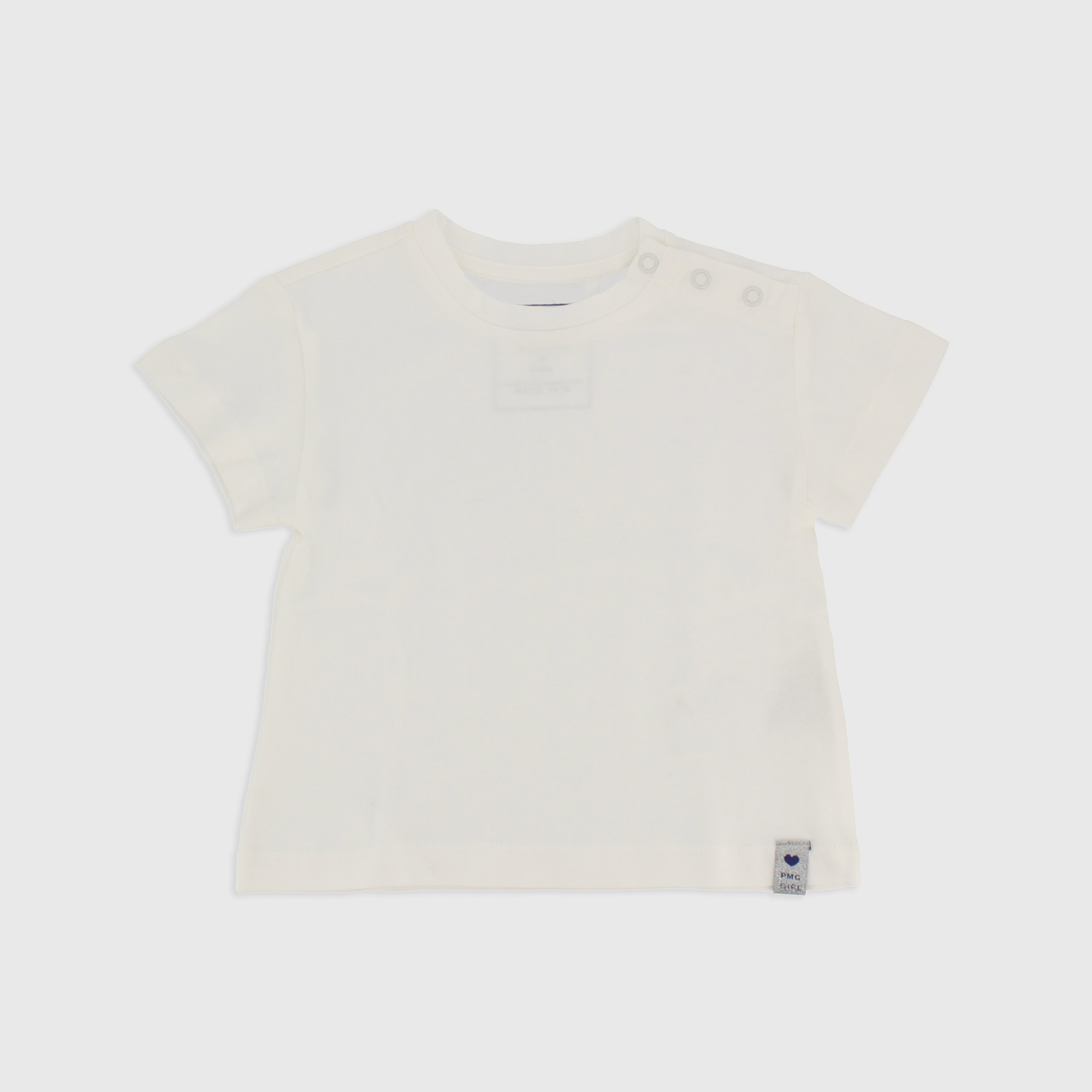 Maglietta&#x20;in&#x20;jersey&#x20;da&#x20;bambina,&#x20;BIANCO