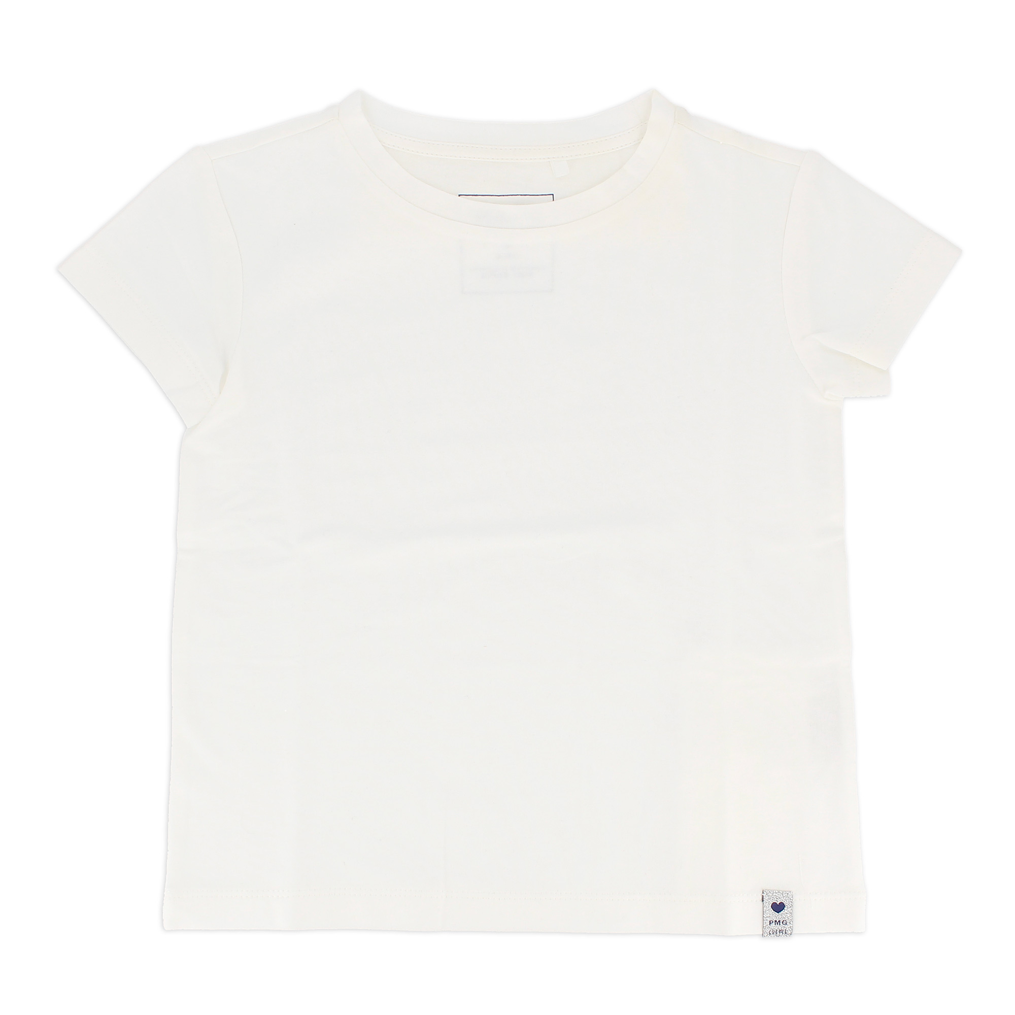 Maglietta&#x20;in&#x20;jersey&#x20;da&#x20;bambina,&#x20;bianco