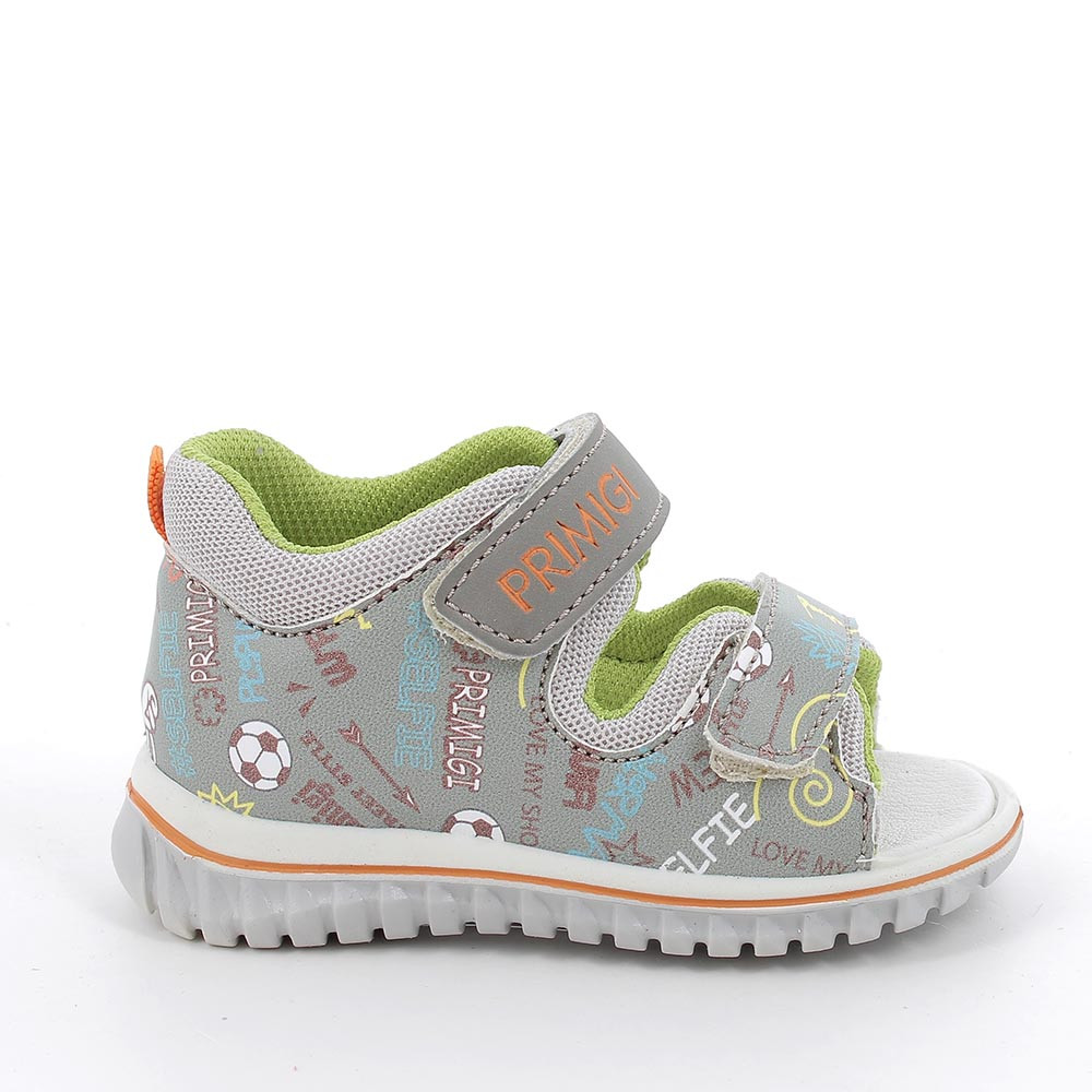 SANDALE FUER JUNGEN  SCHLAMM-HELLGRAU