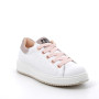 Zapato deportivo de piel de niña blanco Zapato deportivo de piel de niña blanco