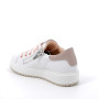 Sneaker in pelle da bambina bianco Sneaker in pelle da bambina bianco