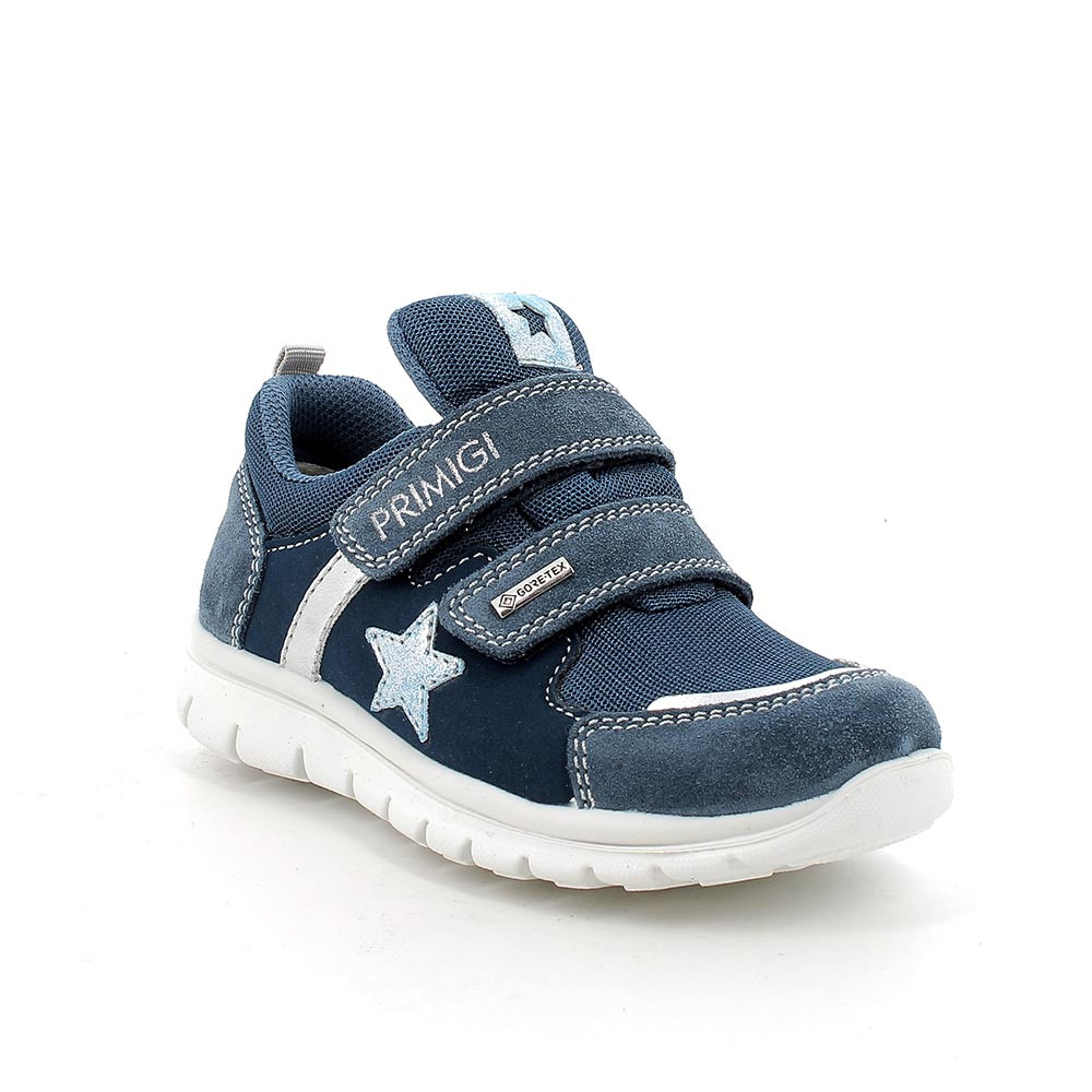 Sneaker for girl   sky blue-navy