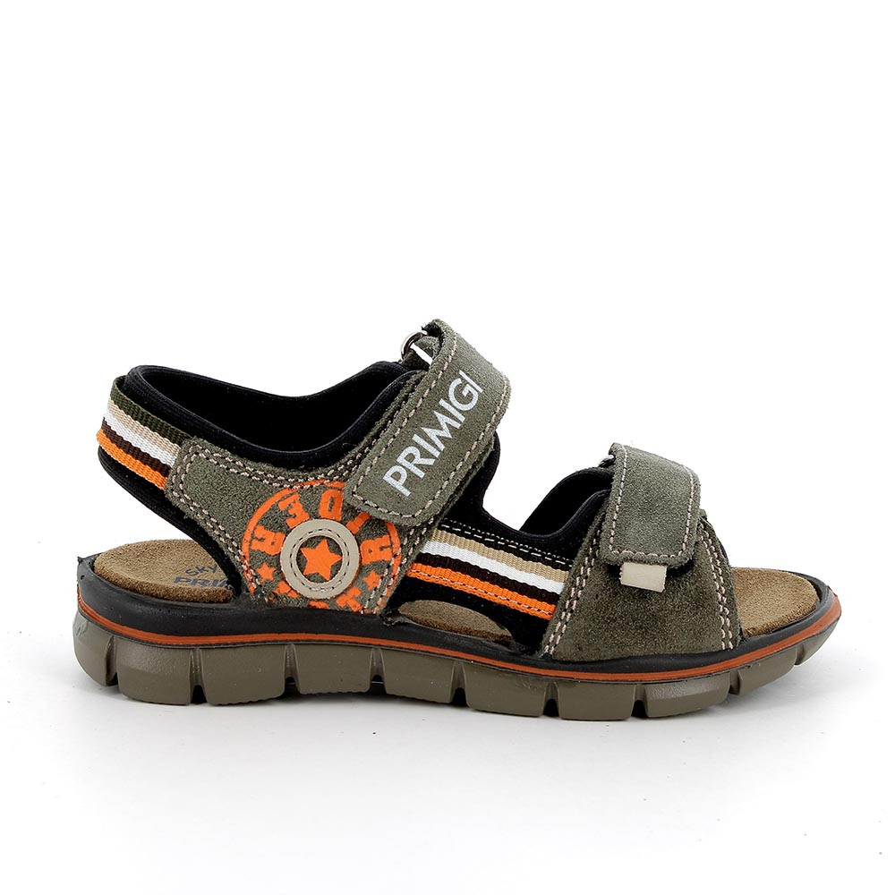 SANDALE FUER JUNGEN CAMOUFLAGE-SCHWARZ