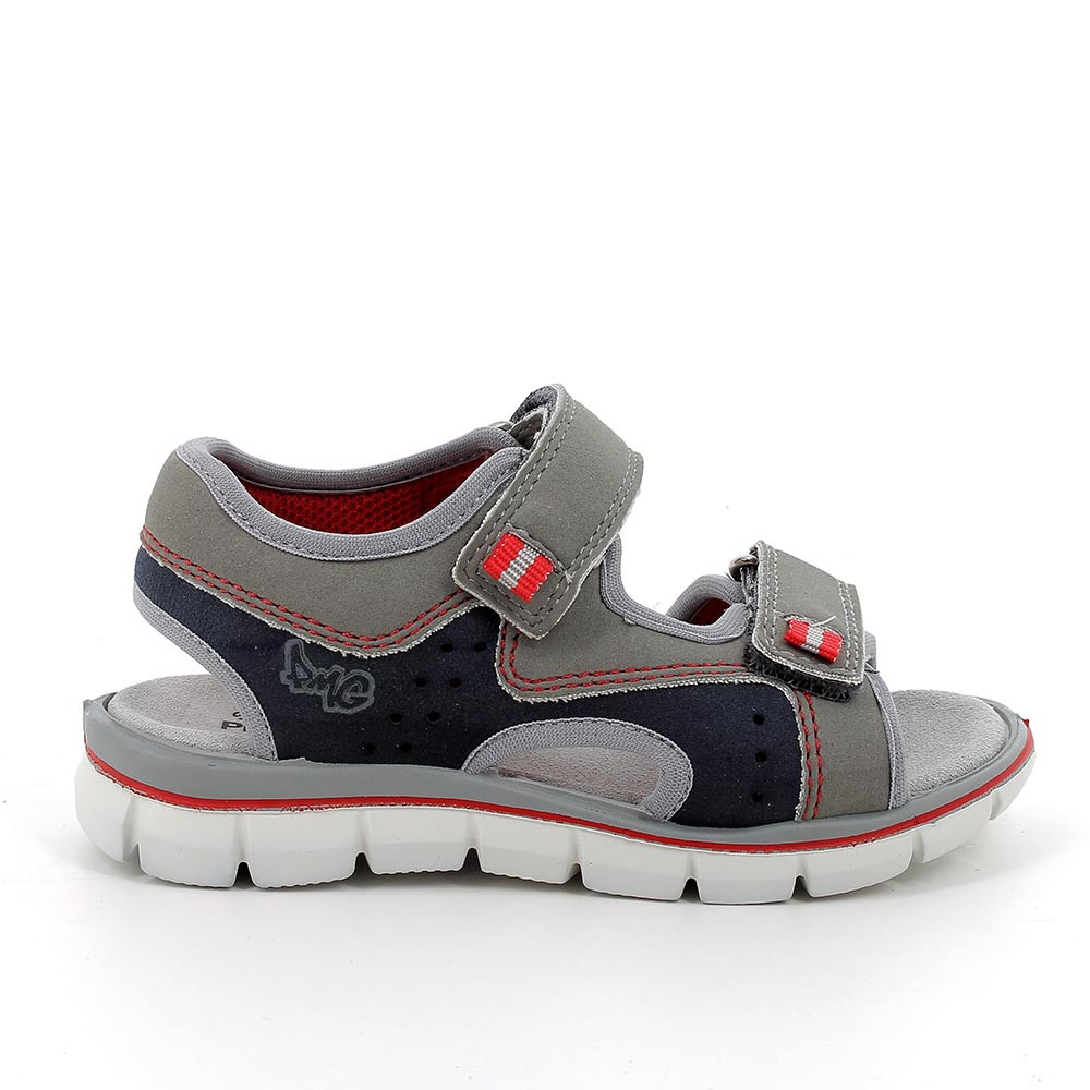 SANDALE FUER JUNGEN   GRAU-BLAU