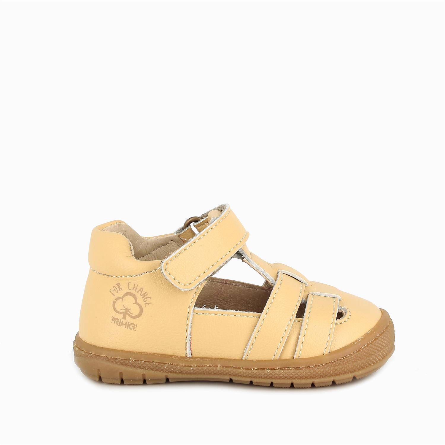 Sandalo da bambina crema