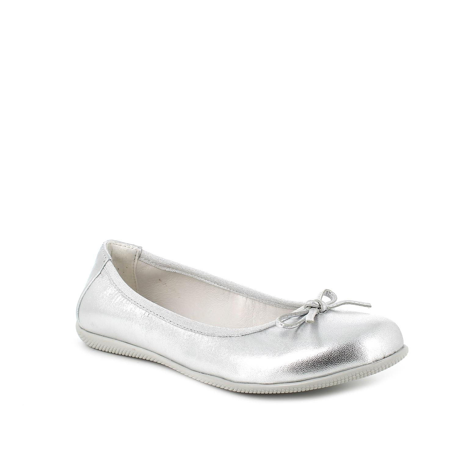 Ballerine argento bimba top