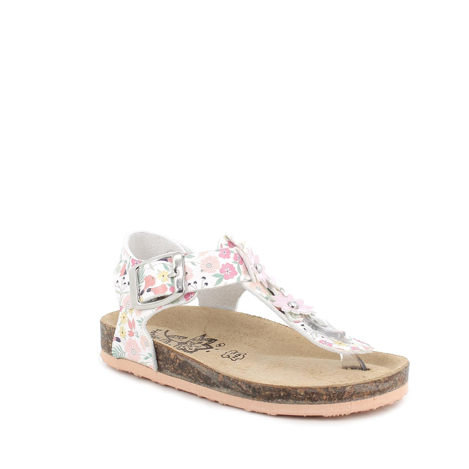 Sandali Primavera/Estate Primigi Amelia Per Bambine - In Pelle Bianca Con Fibbia - Foto 2