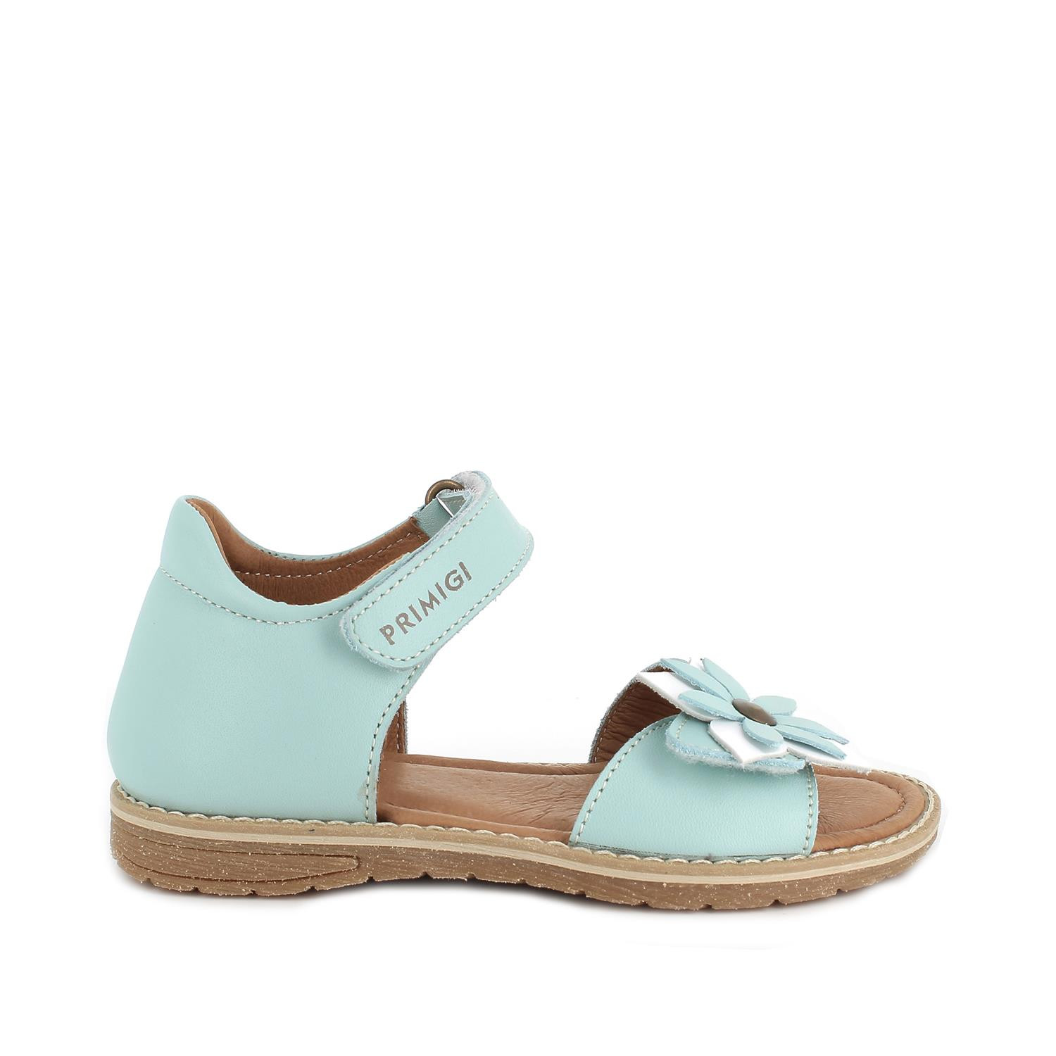 Sandalo da bambina acquamarina