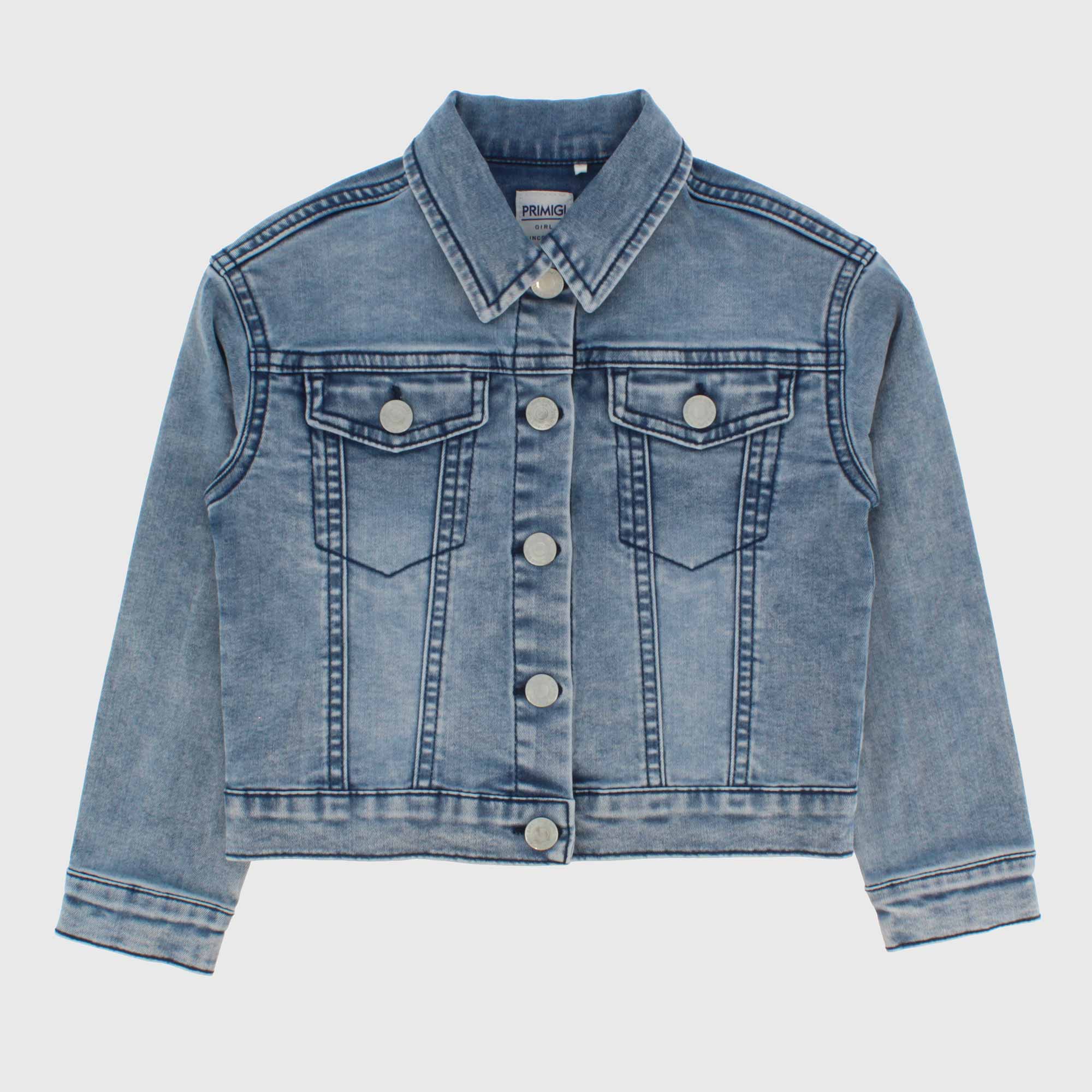 JACKE IN JEANS FÜR MAEDCHEN, BLAU