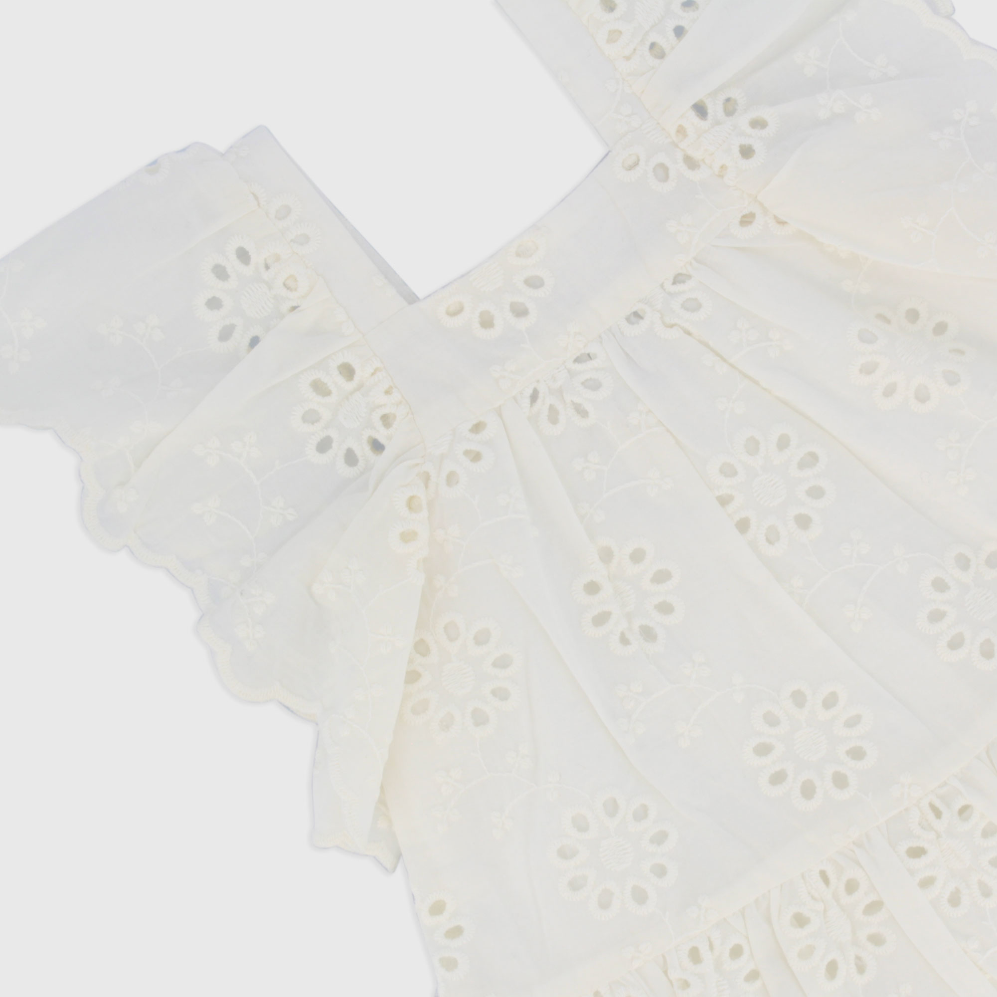 Abito bimba discount pizzo sangallo