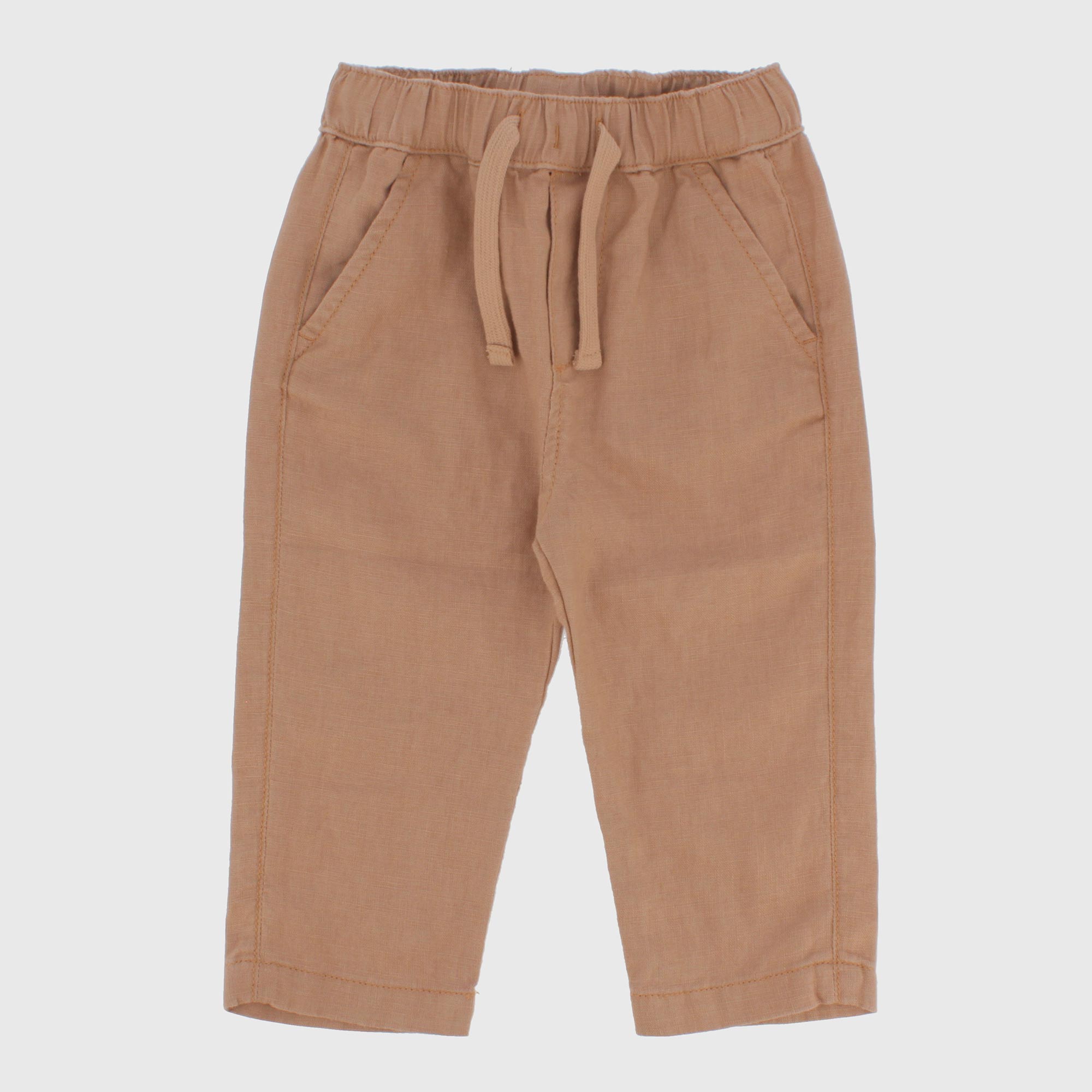 HOSE AUS LINEN FÜR JUNGE, BRAUN