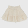 san gallo Lace skirt for girls, white san gallo Lace skirt for girls, white