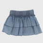 Girl's denim skirt, blue Girl's denim skirt, blue