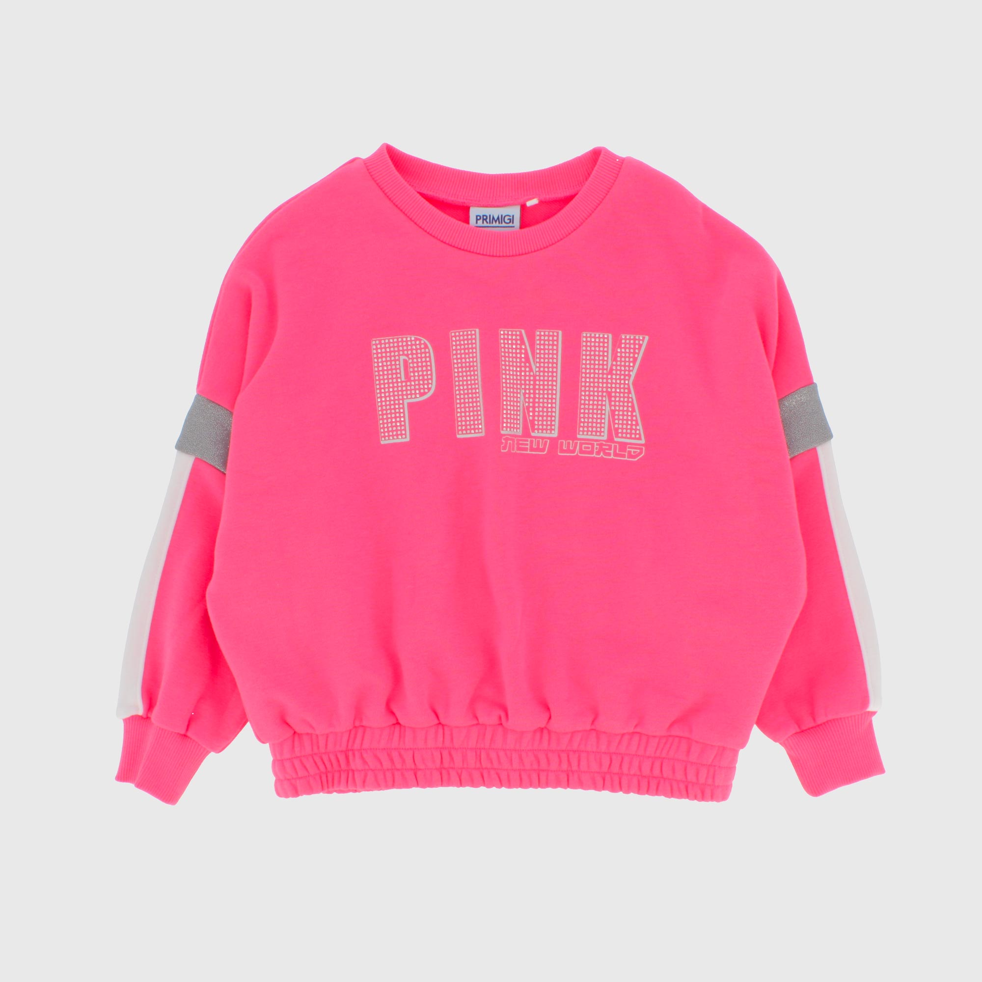 Felpa college fucsia hot sale