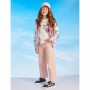 Maglietta in jersey da bambina, bianco Maglietta in jersey da bambina, bianco