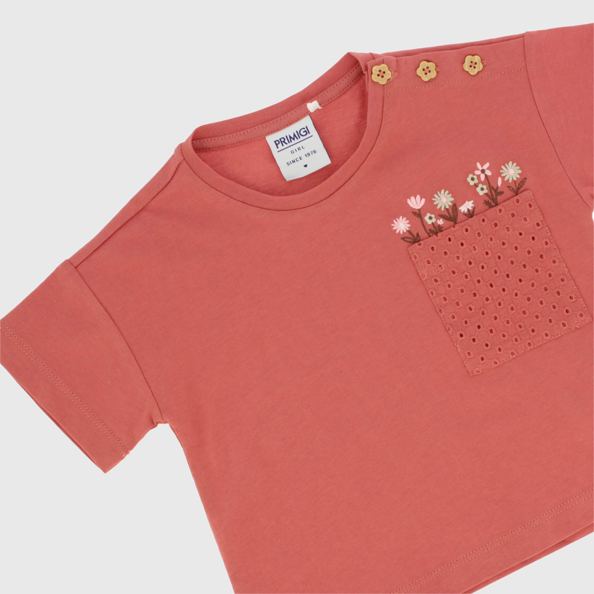 T shirt marrone bambina online