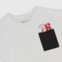 Oversize Singlet in jersey for boy, white Oversize Singlet in jersey for boy, white